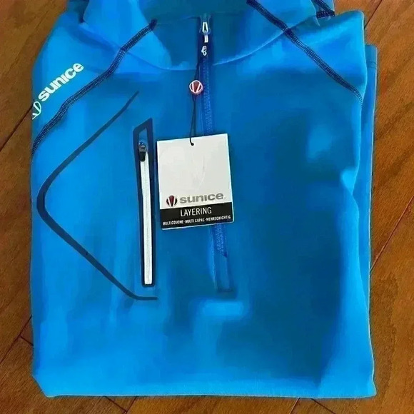 Sunice Allendale Men’s Half Zip Performance Pullover with Thermal Protection - Picture 12 of 15